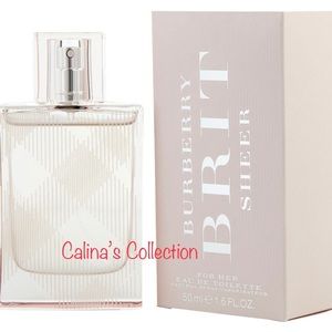 NEW Burberry Brit Sheer - 50ml eau de toilette spray